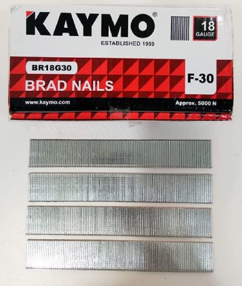 Kaymo 18G Brad Nails - 5000 Pack -4 Kaymo 18G Brad Nails - 5000 Pack -4