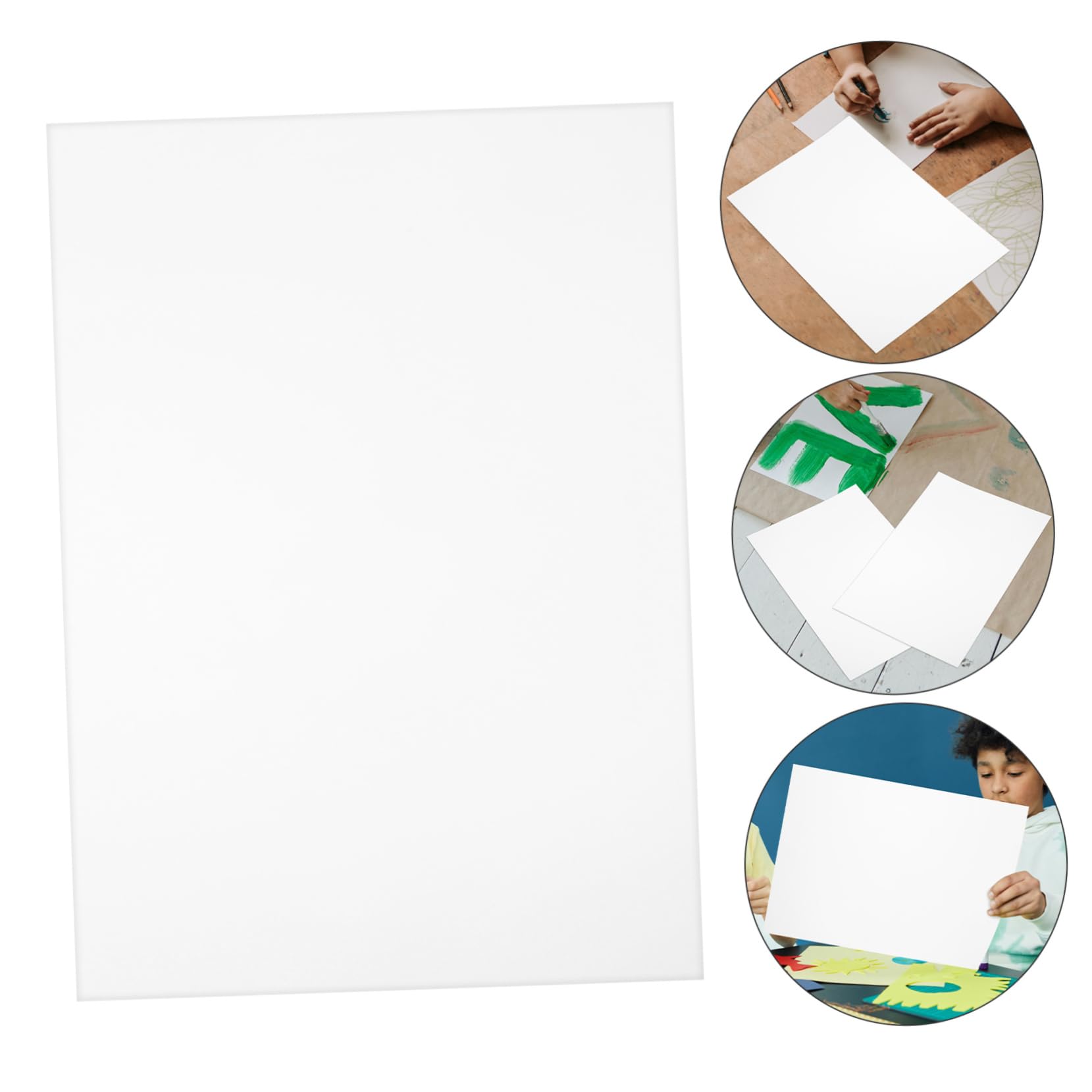 NUOBESTY A3 Białe Karty 220gsm Zestaw Papieru Kartonowego Papier Do Rysowania Materiały Do ​​tworzenia Rękodzieła