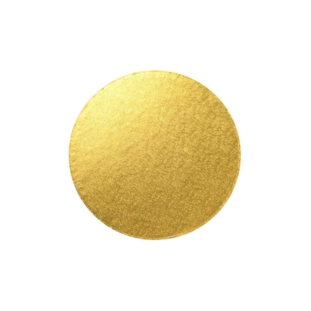 Culpitt Gold 8 Inch Round Cake Board Drum