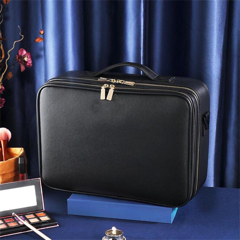 Makeup case with lights, makeup bag, travel cosmetics storage, portable image 4