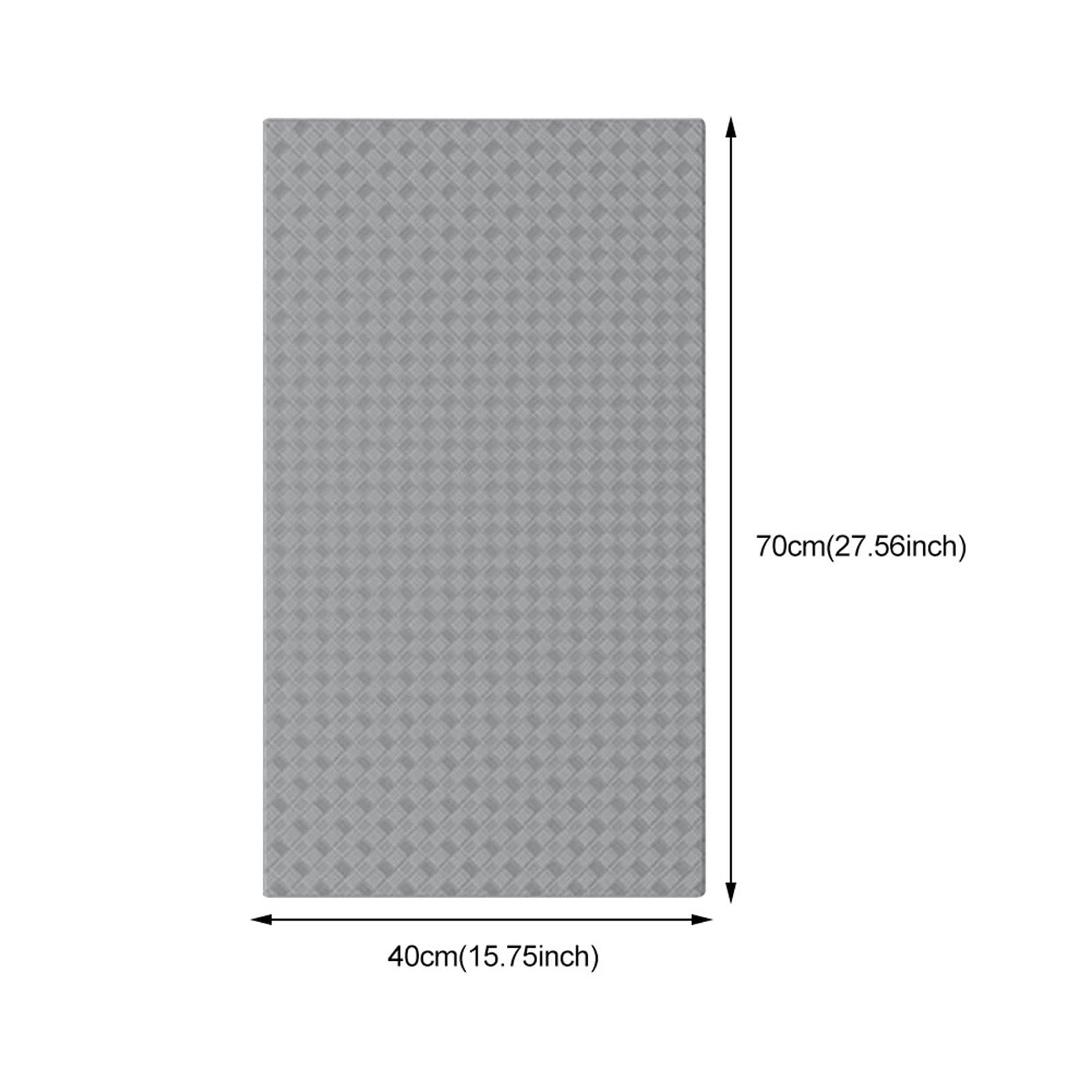 Alfombrilla de baño antideslizante de secado rápido para baño, sauna, habitación, spa, antideslizante, lavable, con orificios de drenaje, ventosa para hotel, rectangular, color gris