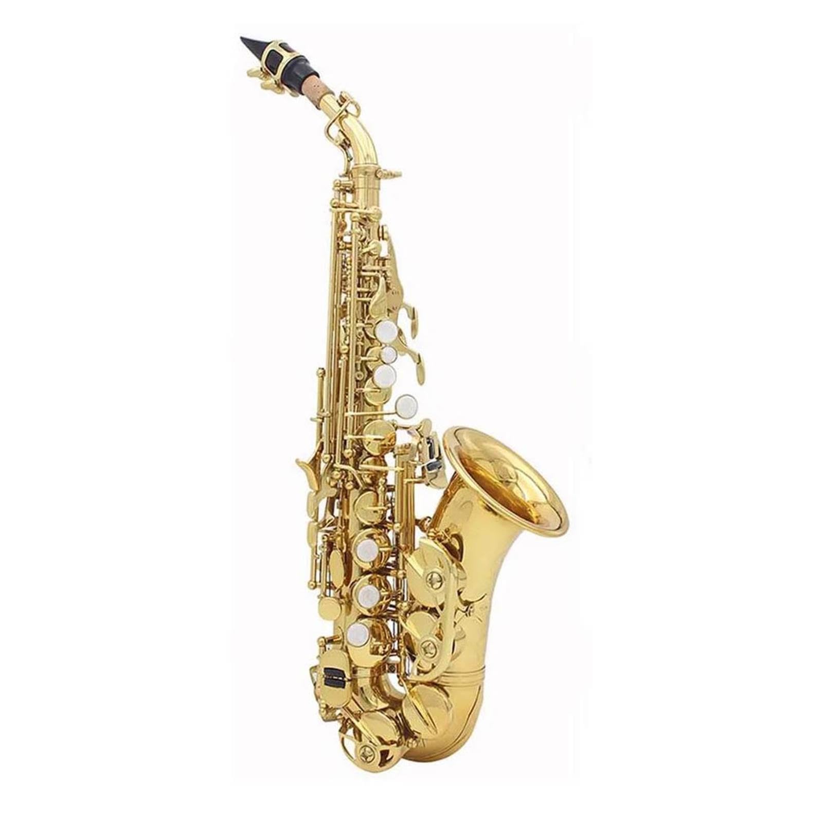 Saxophon Goldenes Sopransaxophon-B-Satz