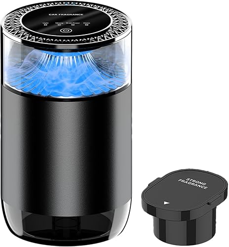 Difusor de aceite esencial sin agua para aromaterapia en el hogar, pequeño difusor inteligente para automóvil, encendido y parada automática,