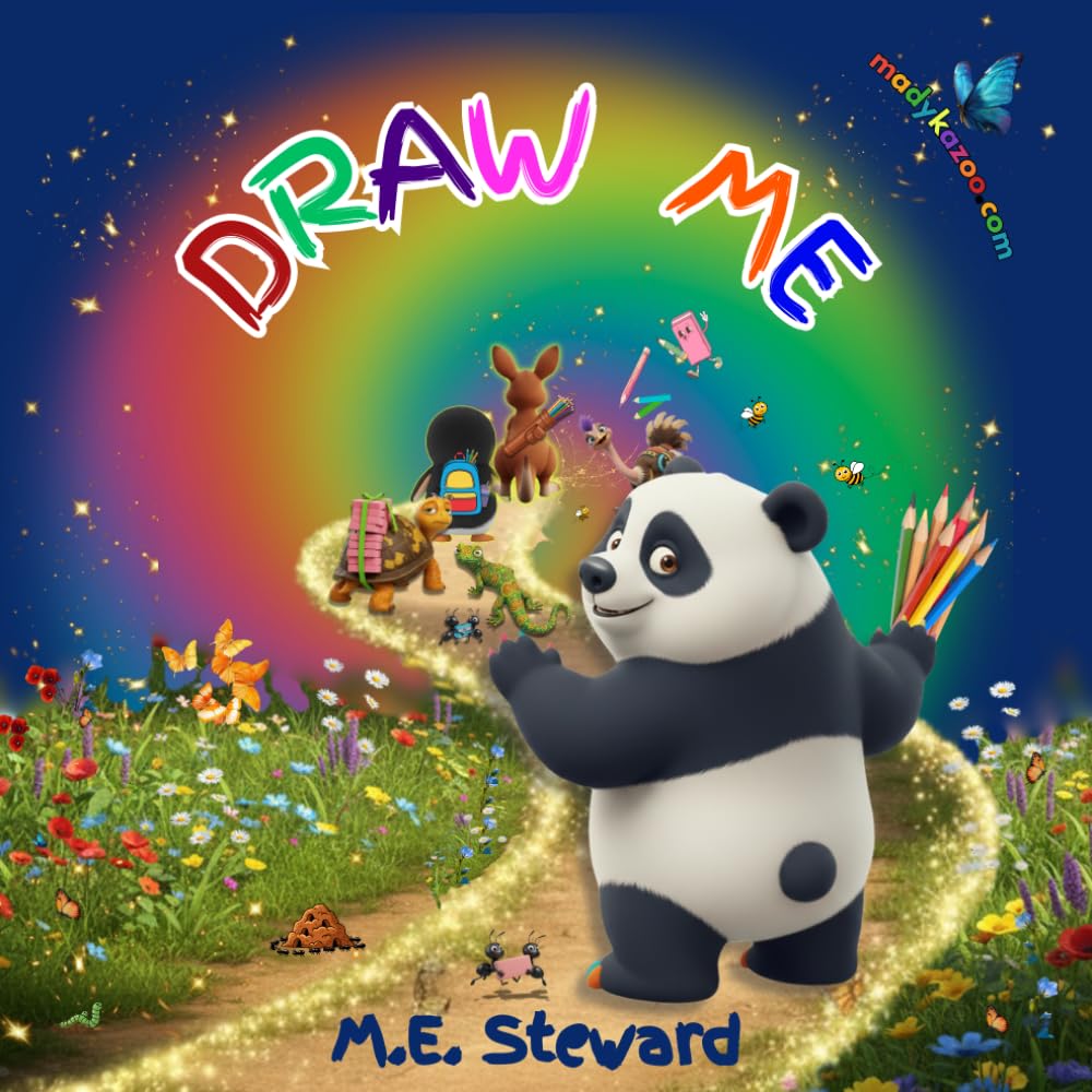 DRAW ME: A Draw‑Around‑the‑World Adventure for Curious Kids. Trace, Color, Create — A World of Animals Awaits. (Madykazoo & ME)