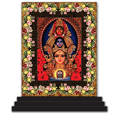 Image of Kali Maa 3933 Car Dashboard Idols Figurine Showpiece for Temples, Home, Office Desk and Gifting