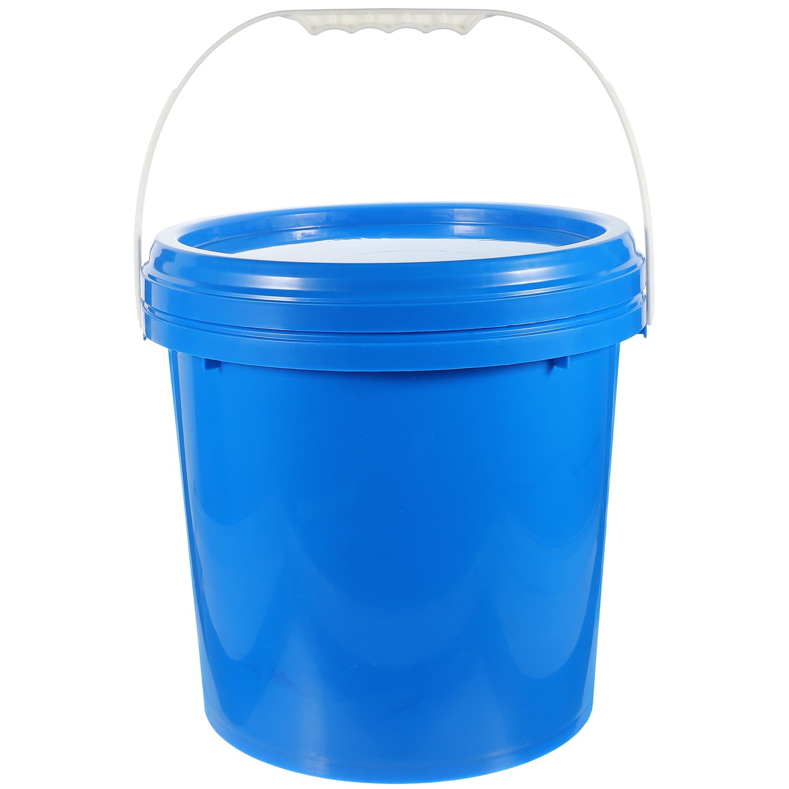 Blauer Hdpe Farbeimer mit Deckel, 10l, Rund für Farbe