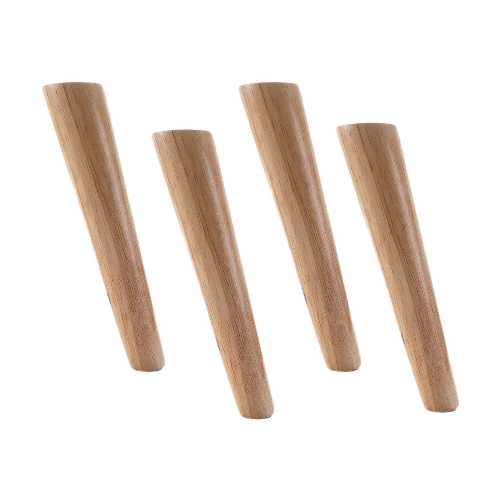 Patas de gabinete y sofás en madera maciza de 10 cm con herrajes de montaje incluidos