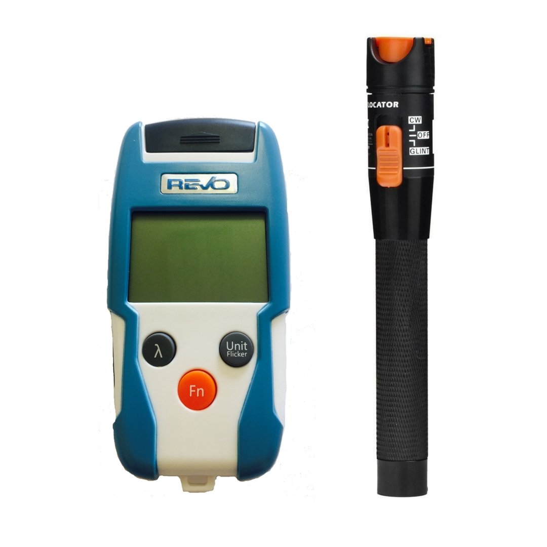 Buy Fiber Optic Testing Tool Kit FTTH Optical Power Meter Range 50 dBm