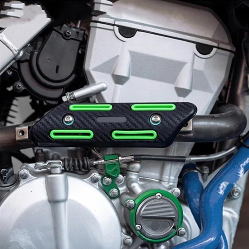 Cache de pot d'échappement Kawasaki pour éviter les brûlures
