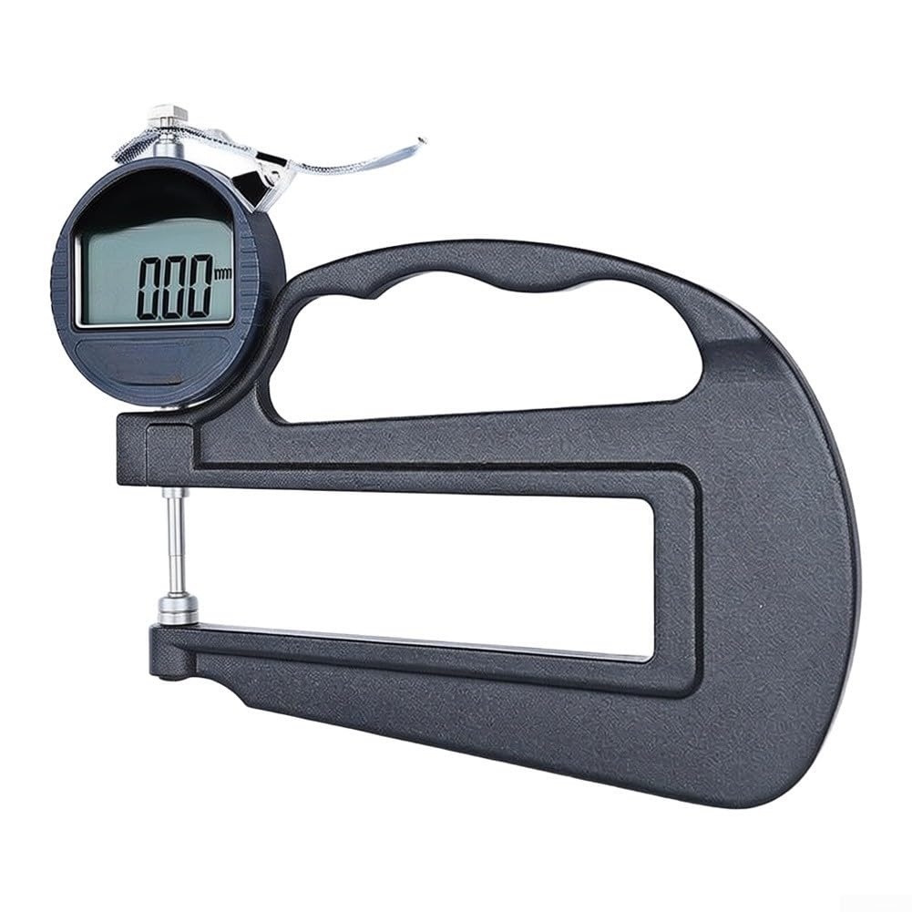 Medidor de espesor digital 0-25 mm ± 0,005 mm pantalla LCD (D)
