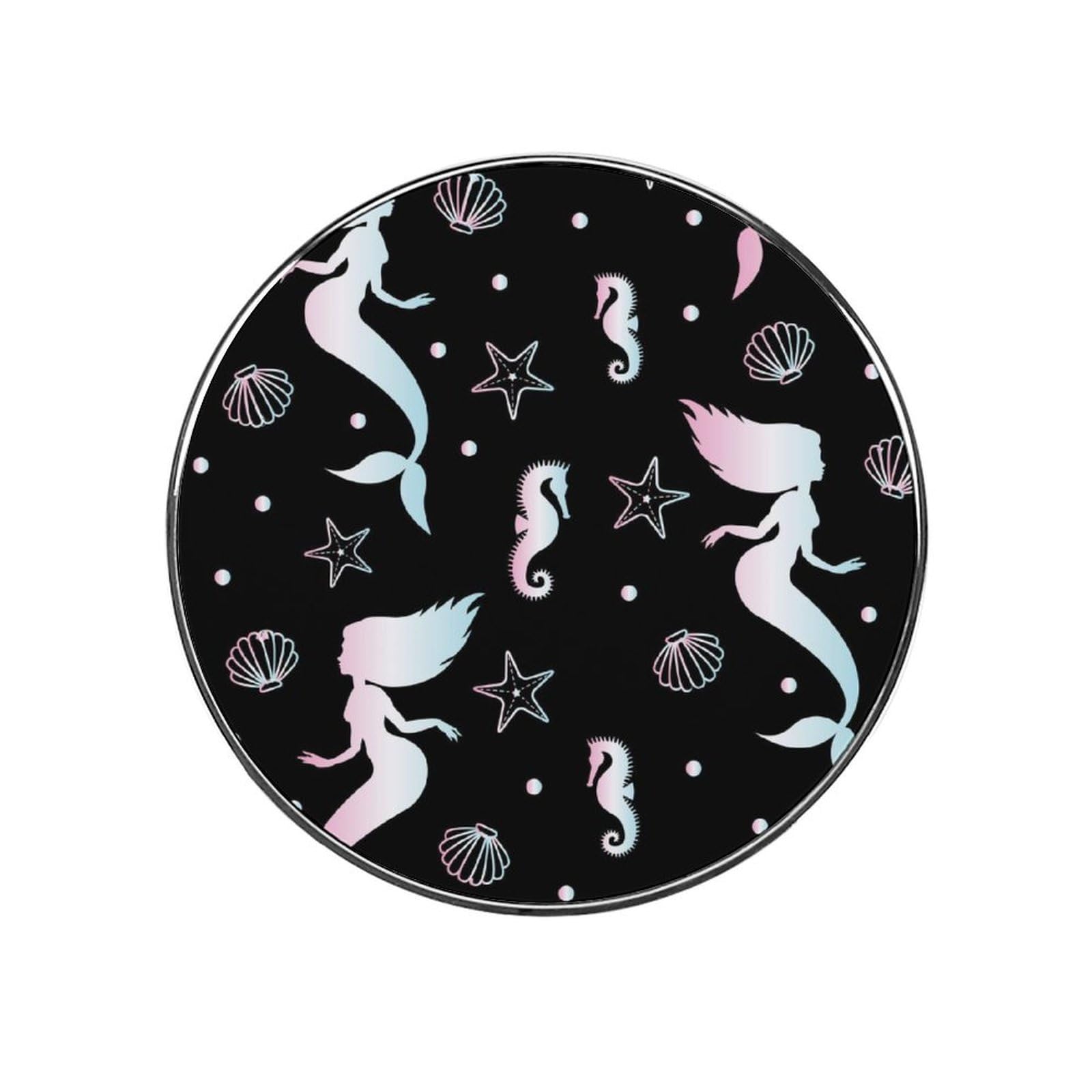 Mermaid Seahorse Alloy Fridge Magnet For Office Cabinet Refrigerator Whiteboard Photo
