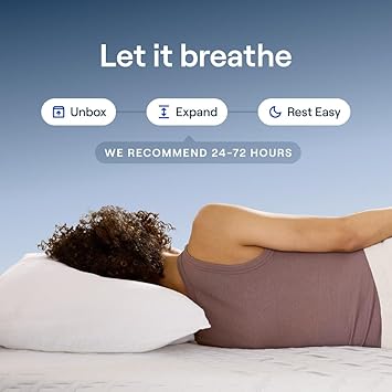 مرتبة Nectar Classic 12 Twin - متوسطة الصلابة - إسفنج ميموري فوم - طبقة علوية مبردة - تخفيف آلام الظهر - مرتبة في صندوق - وإلى الأبد