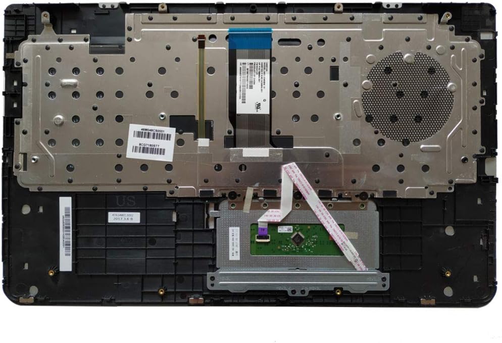 Laptop Replacement Keyboard fit HP Envy M6-W102DX 798954-001 US Layout with Palmrest Cover Case TouchPad C Shell