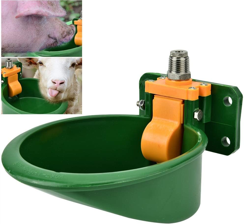 Sheep Water Bowl Automatic Pig Waterer Professional Livestock Drinking Cup Farm Drinking Water Supplies for Horses Goats Cows Sheep Dogs : Pet Supplies