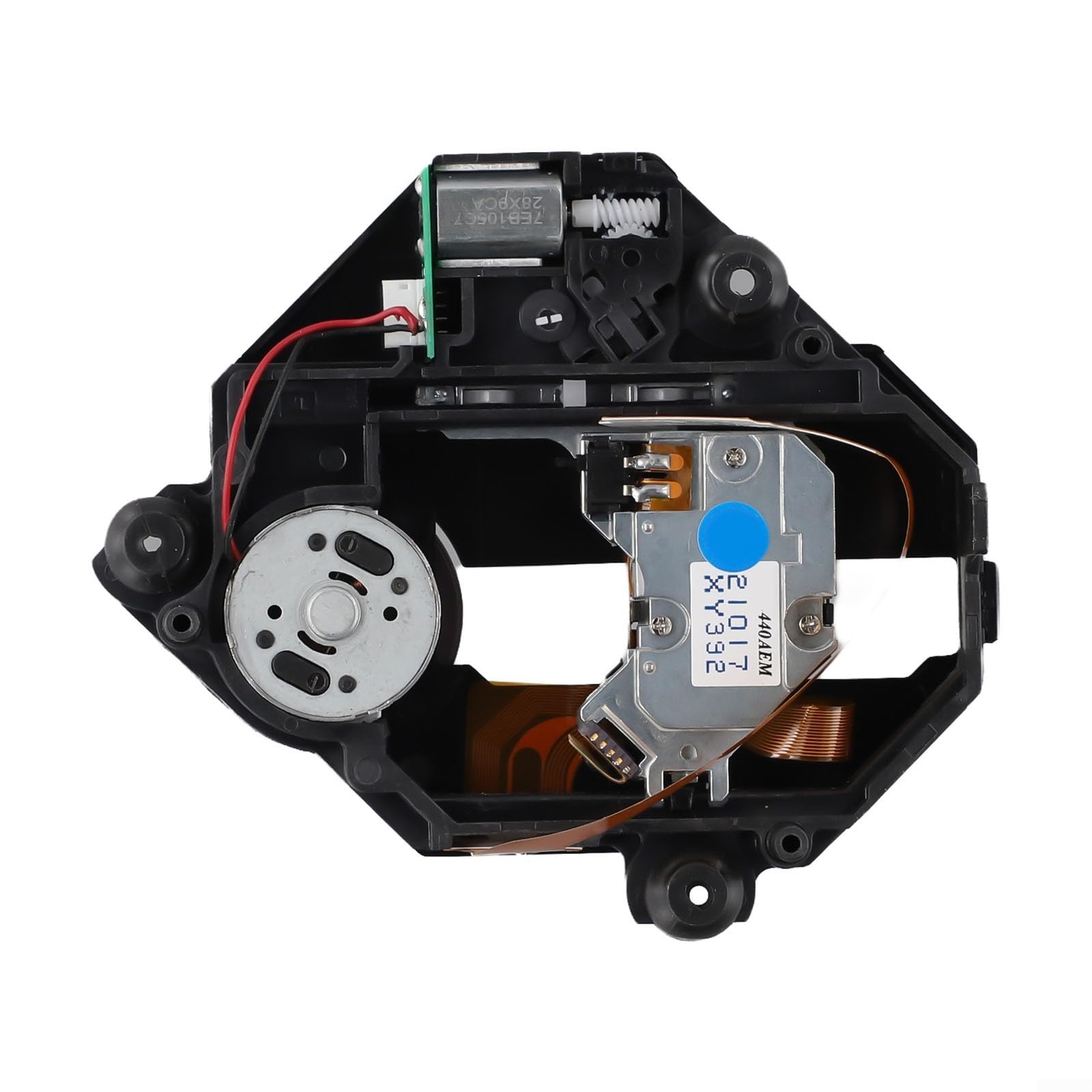 Für PS1 Optisches Objektiv KSM-440AEM Ersatz CD Laufwerk Objektiv für PlayStation 1 Spielekonsole, Schwarzes ABS Optisches Tonabnehmerobjektiv für Reparatur und Wartung