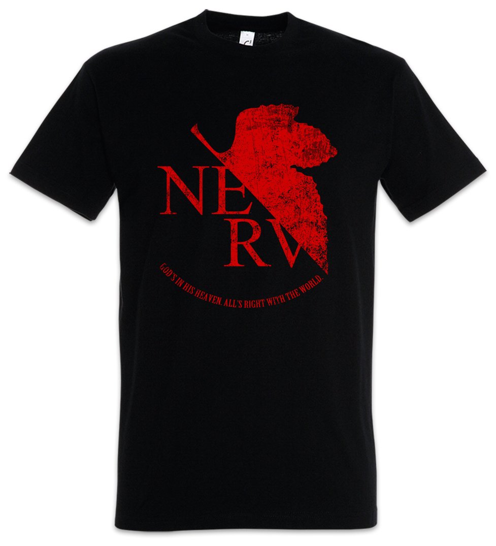 Urban Backwoods Nerv Men T-Shirt Black Size XL