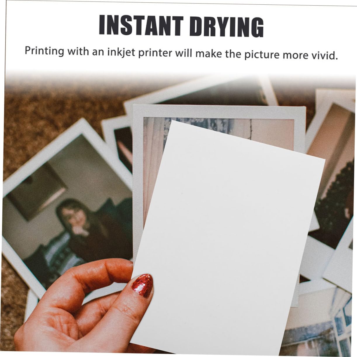 60 Sheets 6x4" Glossy Photo Paper 260gsm – High Quality For Inkjet Printers