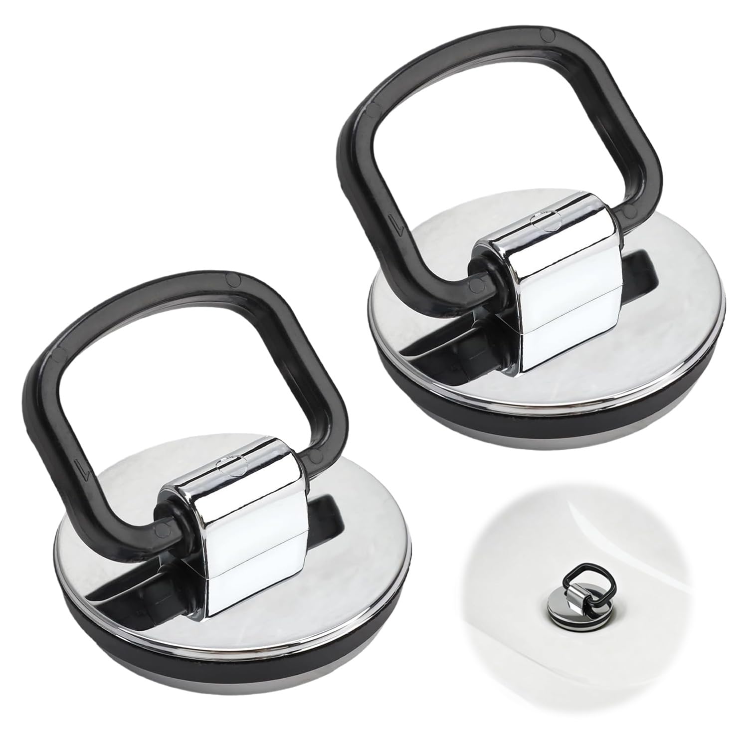 Bathroom Sink Plugs, 4.5cm Universal Basin Plug with Rubber Seal