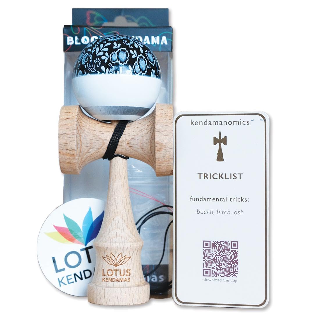 Amazon.com: Lotus Kendamas Kendama Toy for Beginners and Advanced - New ...
