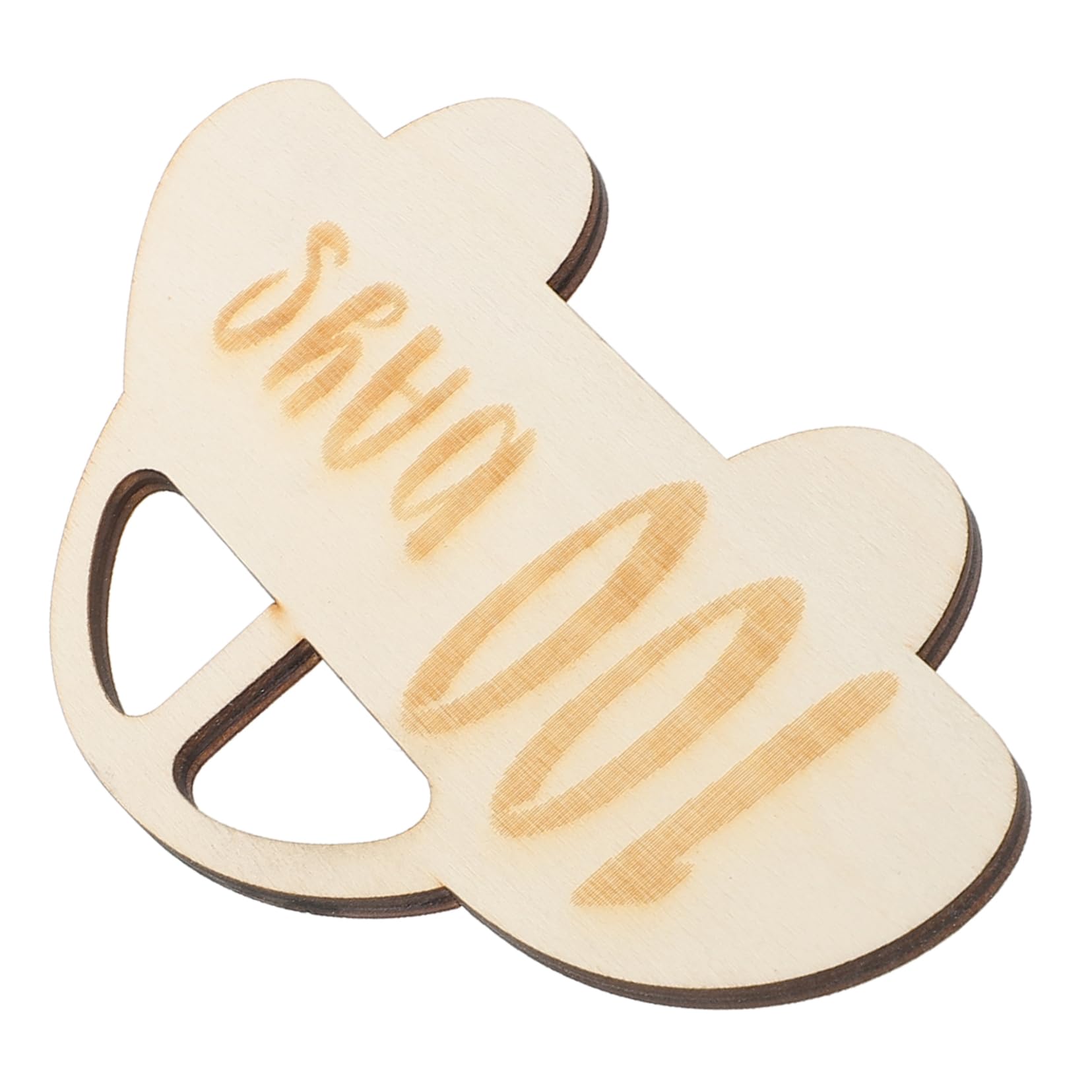 LALAFINA Growth Card Wooden Milestone Marker Decorative Pattern for Baby Photos