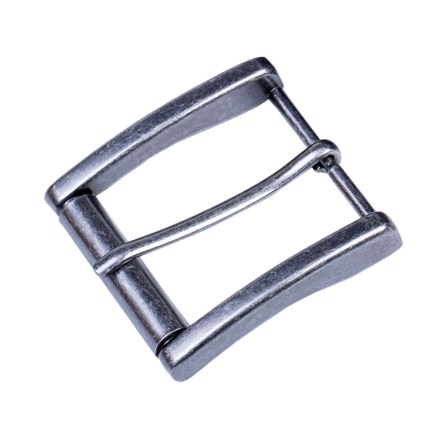 DJCAIZYY 1.5" (38mm-40mm) Belt Buckle Roller Single Prong Heavy Duty Belt Buckle Multicolor