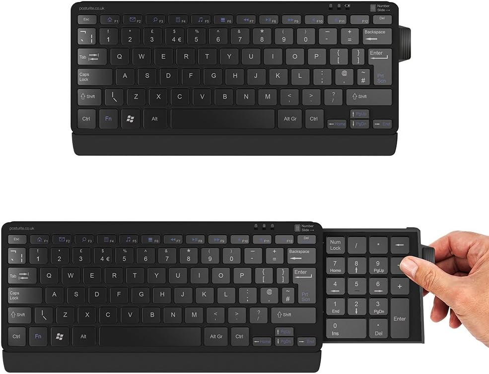 Number Slide Compact Keyboard (Bluetooth)