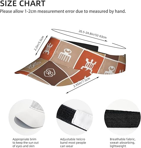 Miniatura 4 de Unisex Visor Empty Hat, Sun Protection Sun Hat Adjustable Sports Visor Hat, for Outdoors
