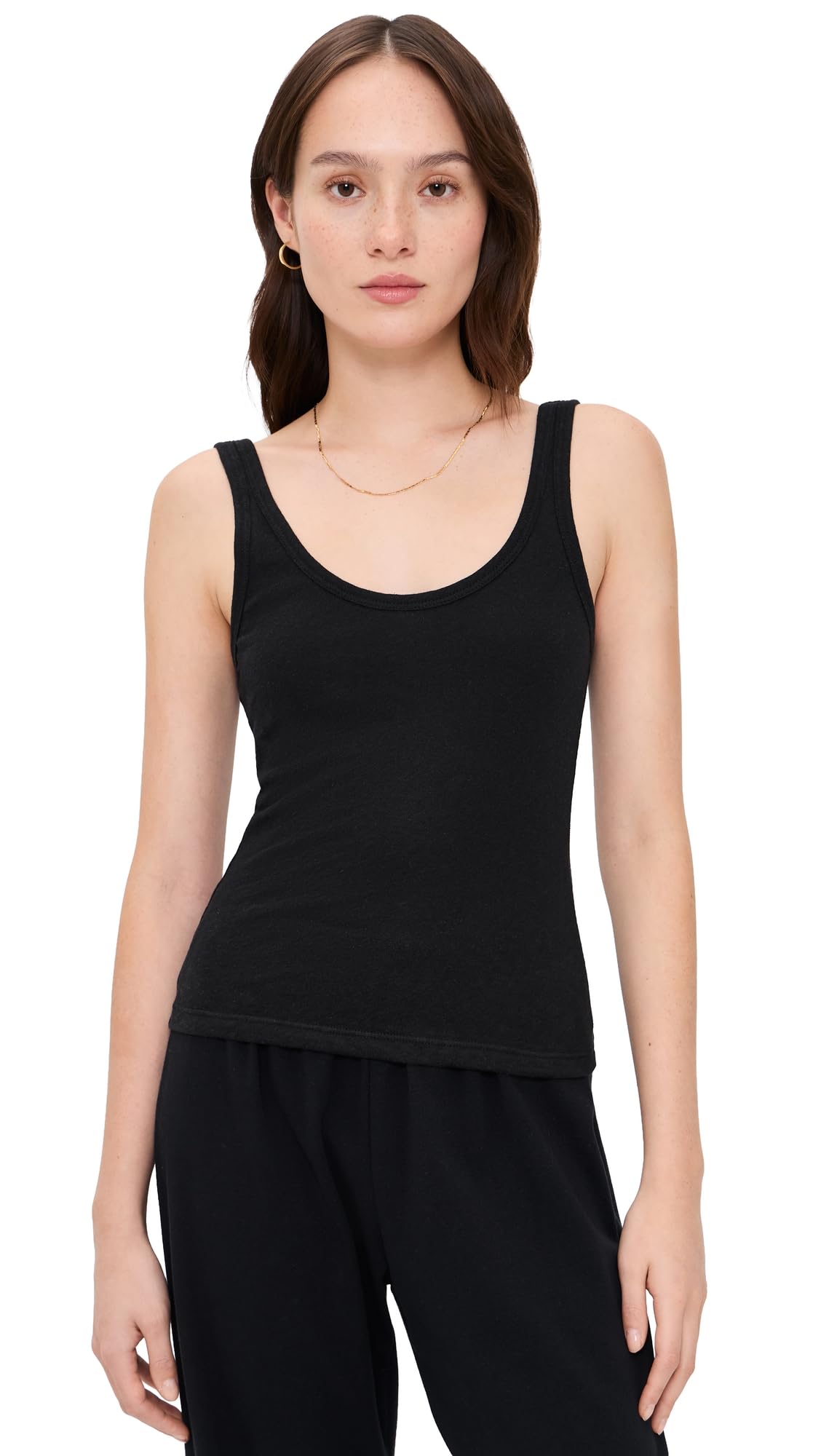 Leset Women's Laura Scoop Neck Tank