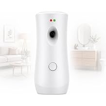 Automatic Air Freshener Dispenser, Battery Operated Spray Machine with Adjustable Timer, Wall-Mounted or Free-Standing BS