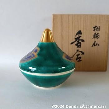 手塚充 作　相輪仏　坂松山　一心寺　香合　共箱　茶道具　新品未使用 Amazon.co.jp: 手塚充 作 相輪仏 坂松山 一心寺 香合 共箱