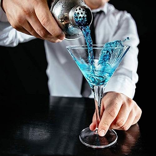 Miniatura 6 de TOEWOE Juego de coctelera de acero inoxidable de 12 piezas con soporte, herramientas profesionales para mezclar bebidas, hogar, bar, fiesta