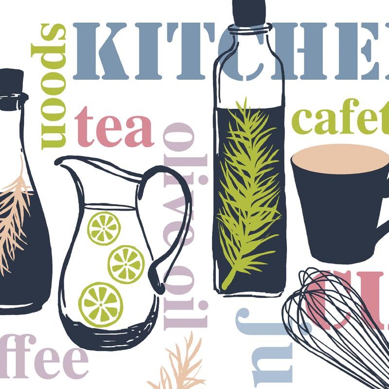 Duni 240 servilletas de papel 33 x 33 cm My Kitchen 3 capas