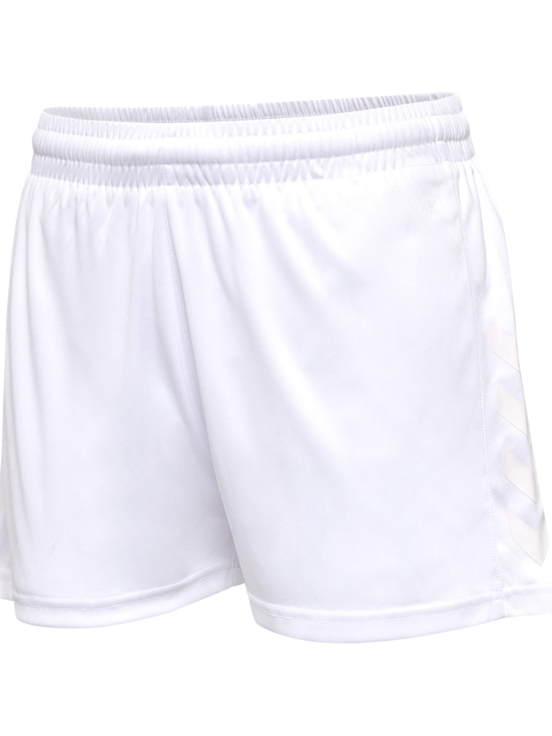 Hummel Core XK Poly Shorts Damen Weiß
