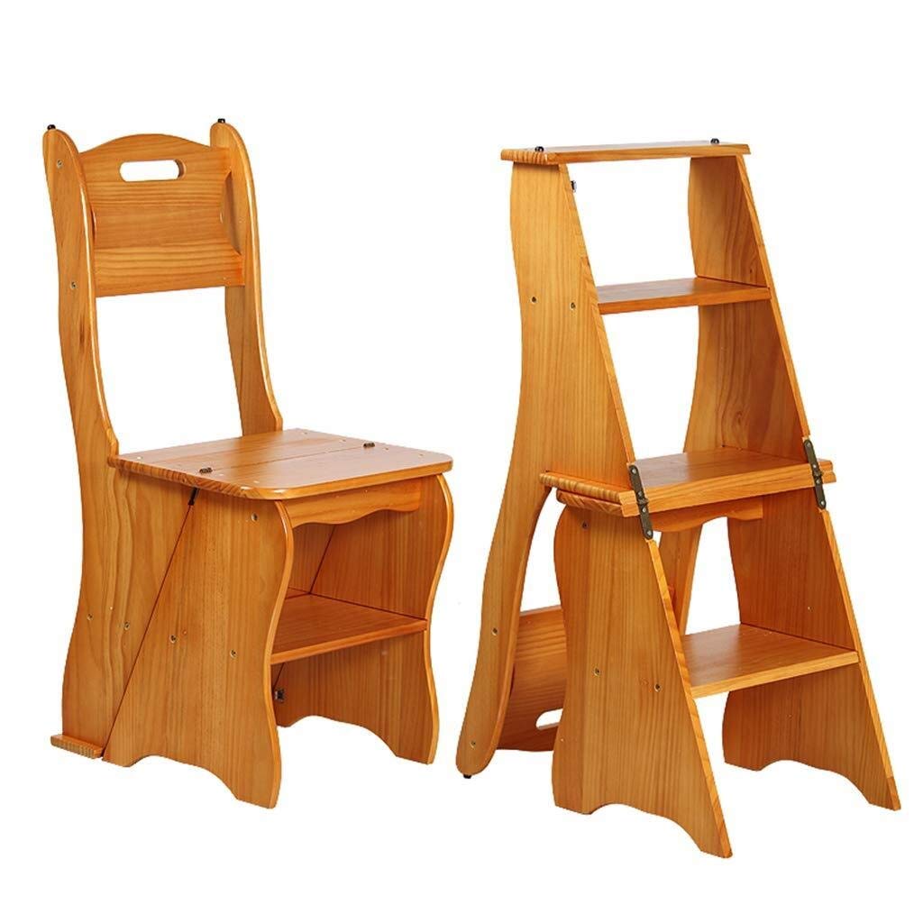 Tabouret en bois de style escabeau pliant haut de gamme pour intérieur