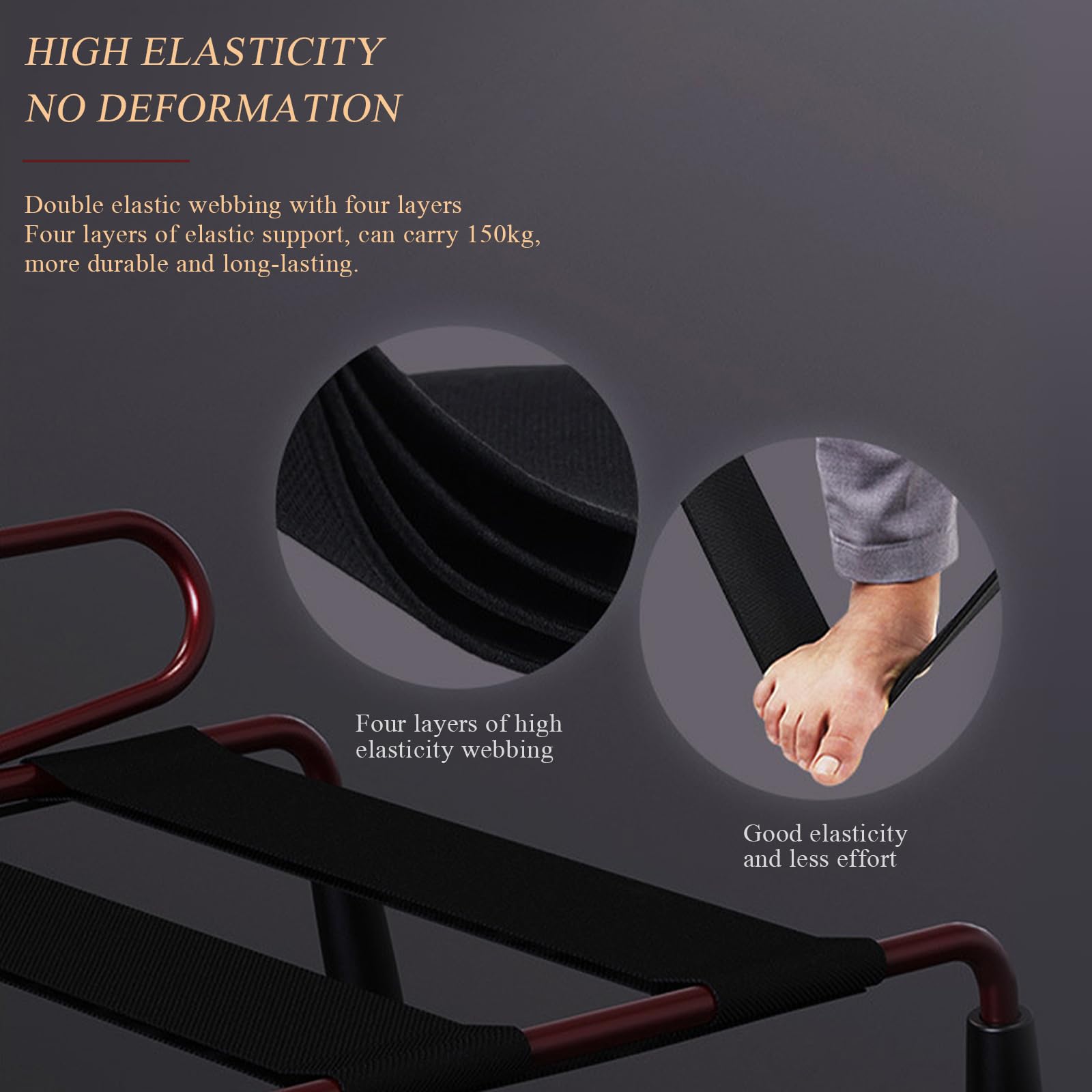 BDSMYOU Meubles Sexuels Chaise Sexuelle Couples Meubles d'Amour avec Poignées,Réglable Polyvalent Bounce Love Chair pour Assistance Position Sexuelle,Siège Sexuel Meubles Sexuels Jouets Durs