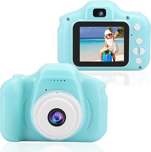 GOWENIC Cámara para niños, cámara de video digital de 2.0 pulgadas, pantalla a color TFT para niños, niñas, cumpleaños, Navidad, Año Nuevo, juguetes