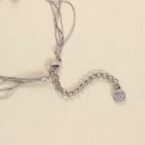 Collar de cuentas de madera ligero antialérgico con concha redonda y pendientes cómodos 6