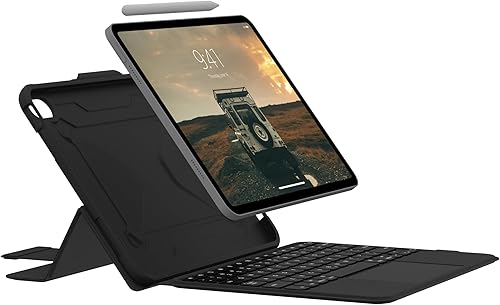 Miniatura 2 de URBAN ARMOR GEAR UAG - Funda diseñada para iPad de 10.9 pulgadas de 10.9 pulgadas de 10 generación 2022 con teclado negroceniza inglés, resistente