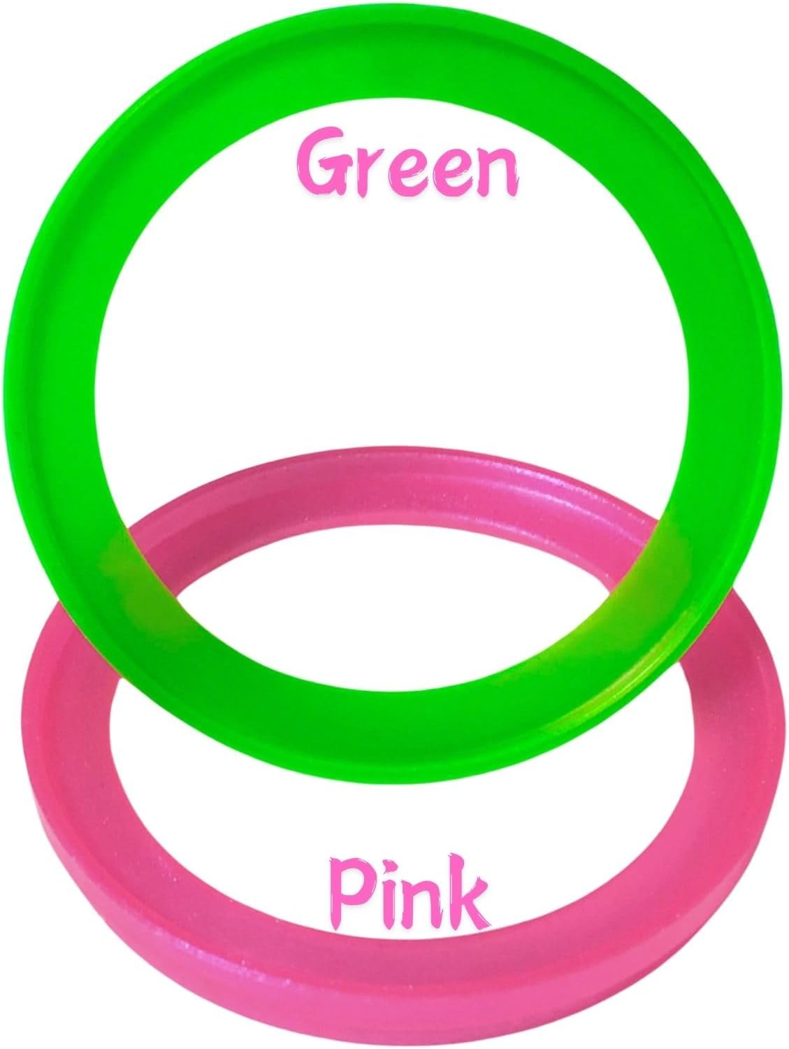 SM7b Pop Filter Retaining Ring for Shuer SM7B, SM7dB Microphone Foam Windscreen Accessories, Custom Identifier 2 Pack (Pink Green) image 4