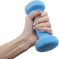 Vista 3 de Crown Sporting Goods Pesas de mano de neopreno para esculpir el cuerpo (1 par)