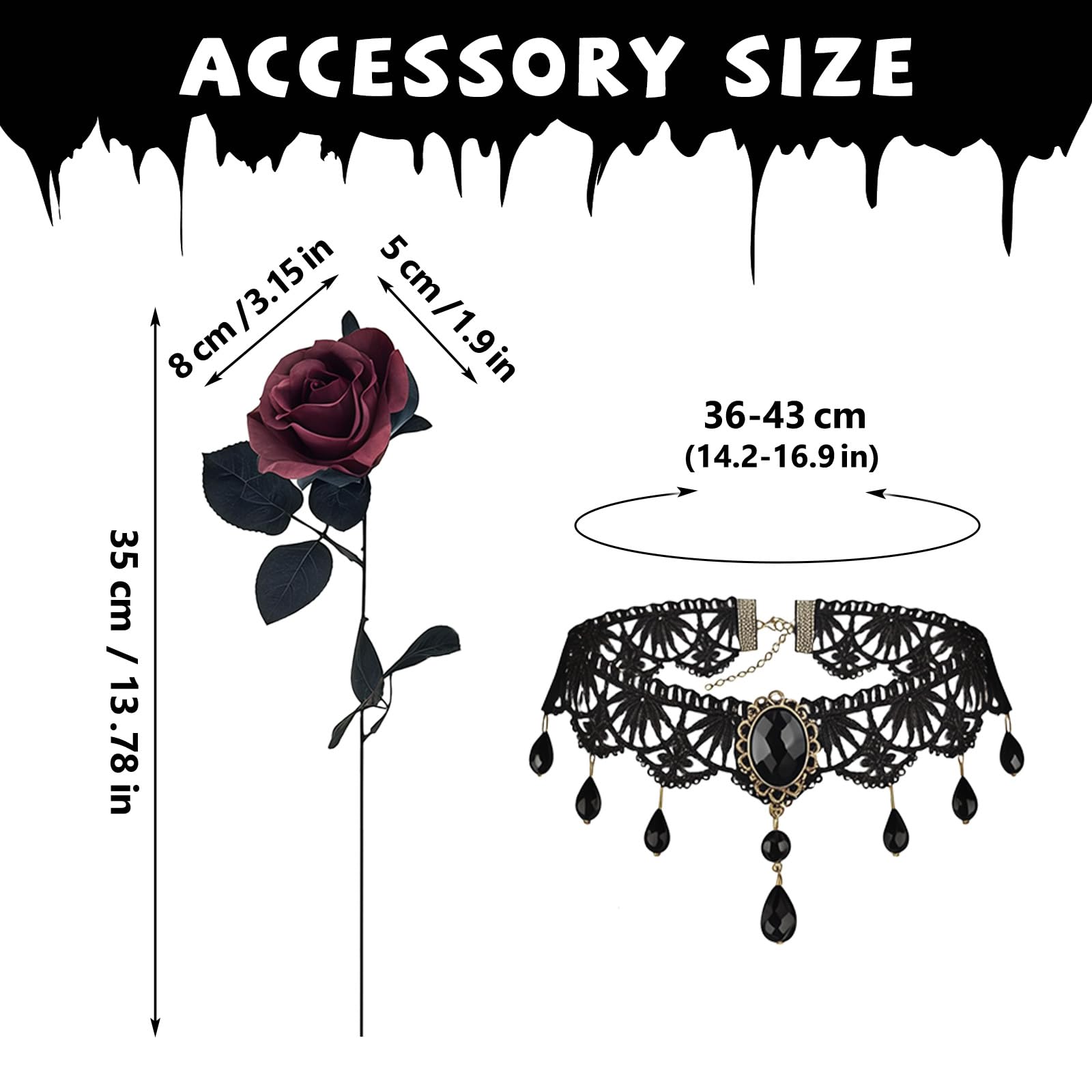 JoyinTcos Renaissance Costume Women's Gothic Steampunk Gothic Dresses Medieval Dress for Carnival Halloween Party - Image 3