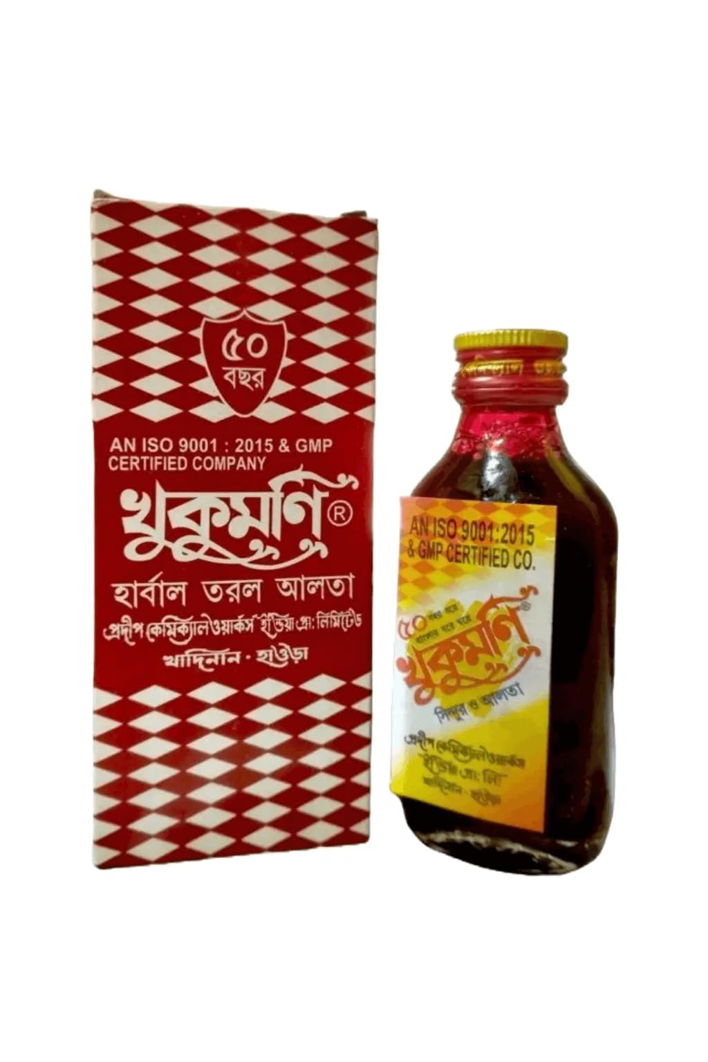 Khukumoni Alta, Traditional Red Liquid Alta, for Bengali Rituals and Dance 50ml-picture-13