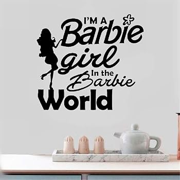 barbie silhouette stickers