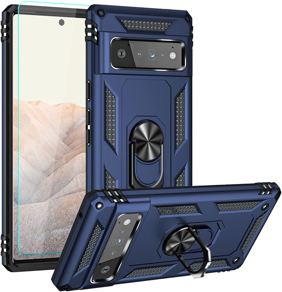 Androgate Pixel 6 Pro Case, Google Pixel 6 Pro Case with 3D
