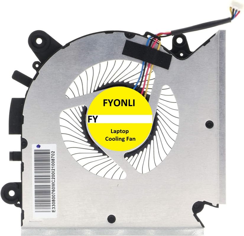 Generic New CPU Cooling Fan for MSI GF63 Thin Series Laptop PABD08008SH N413 CPU Fan