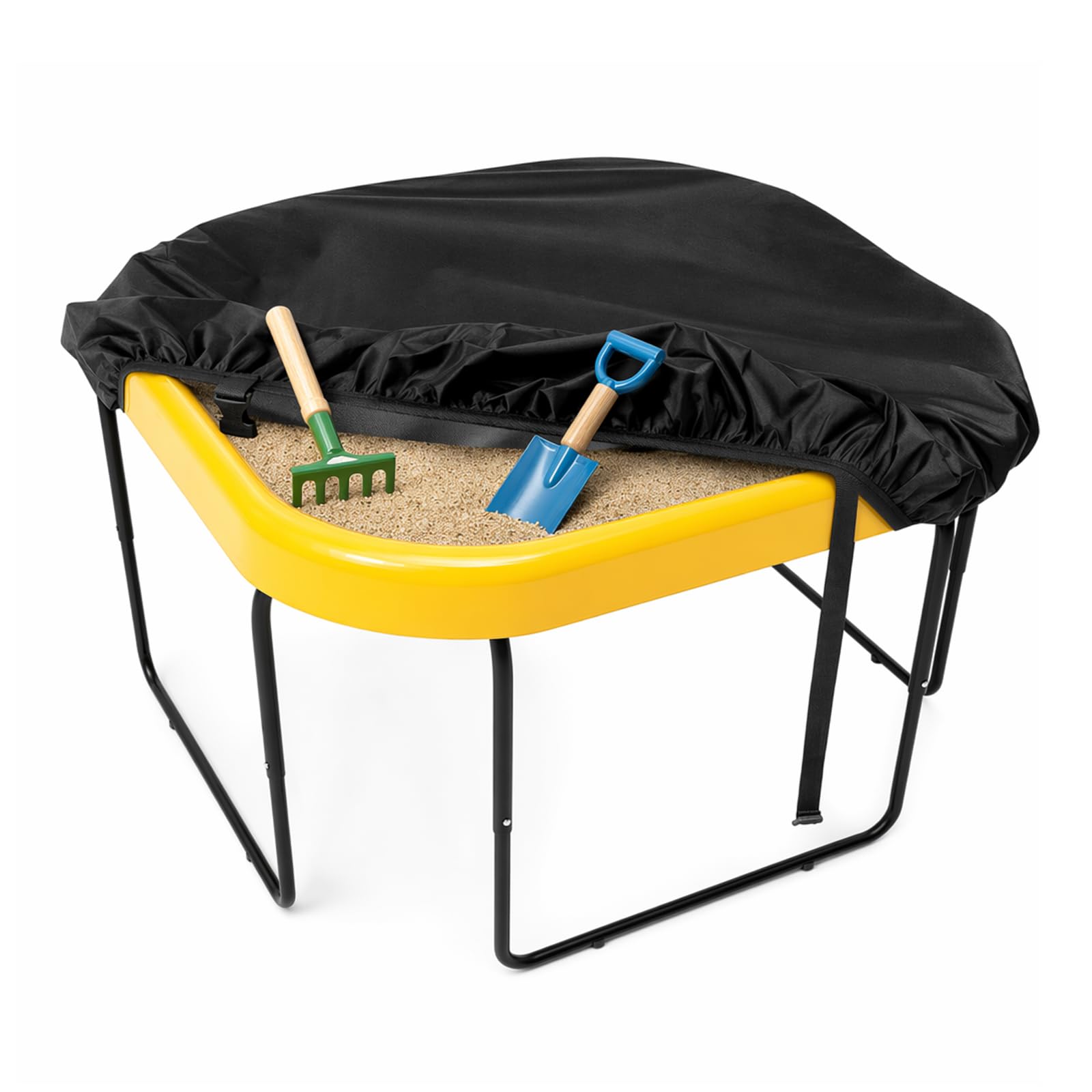 Tuff Tray Cover, Indoor and Outdoor Protective Sandpit Cover with Elastic Edges, Tuff Tray Accessories for Furniture Protection（100x100x10cm）