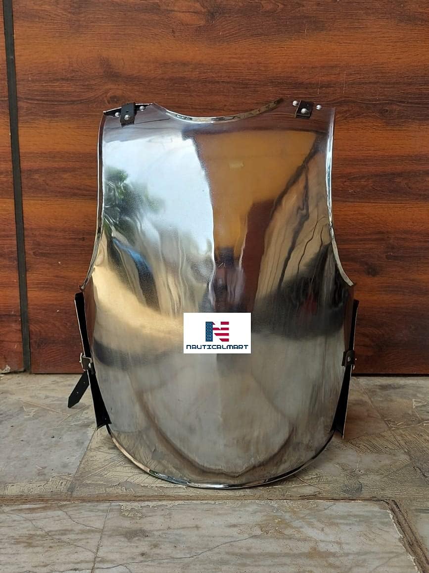 Medieval Knight Steel Breastplate Halloween Costume
