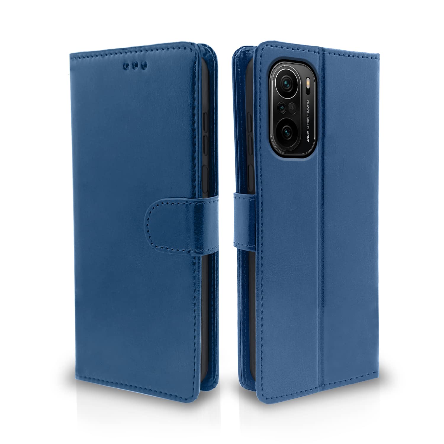 Pikkme Mi 11x / Mi 11x Pro Flip Cover Leather Finish Wallet Back Case for Mi 11x / Mi 11x Pro (Blue) (B09HGFM89H) Amazon Price History, Amazon Price Tracker