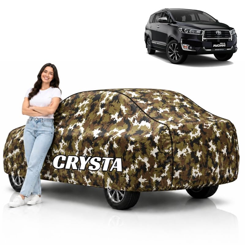 Image of New Models Design Car Cover (Jungle, Innova Hycross)