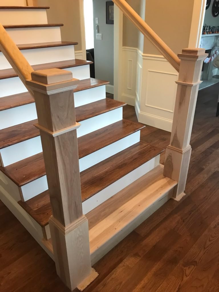 SP-4091 Red Oak Box Newel Post